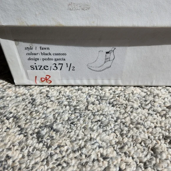 LNIB Pedro garcia Fawn wedge bootie - Picture 4 of 4